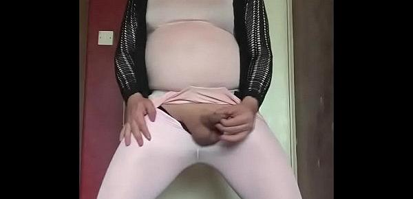  crossdressing sissy mark wright would love a real mans cock to fuck him while hes being filmed and humiliated he would even take your cum down the back of his throat